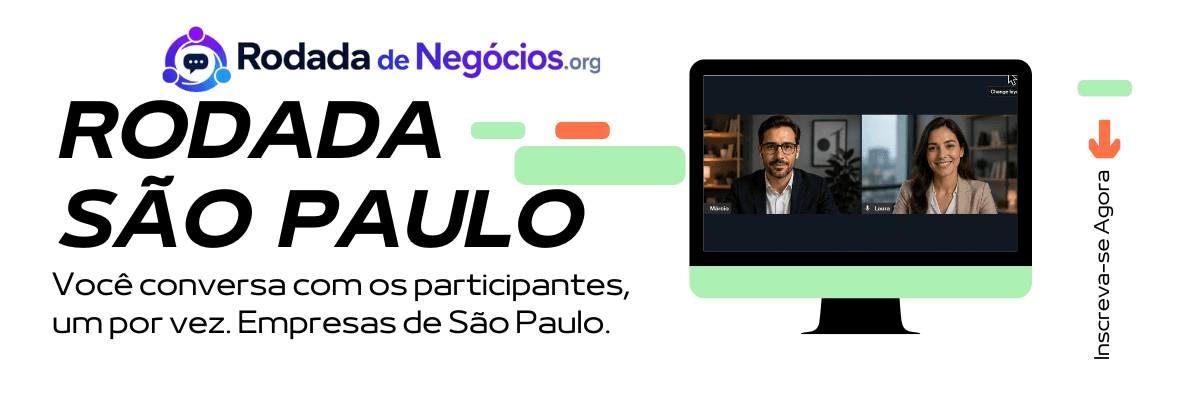 Rodada de negócios: Rodada São Paulo — 1ª edição