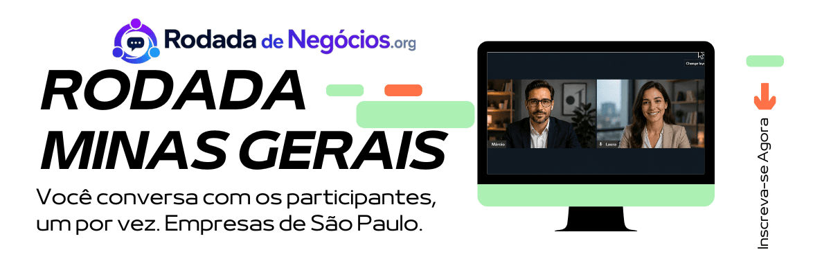 Rodada de negócios: Rodada Minas Gerais — 1ª edição